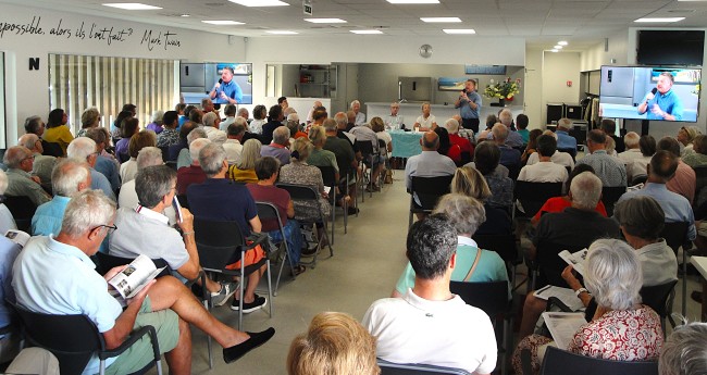 Association de Défense et de Promotion de Pyla-sur-Mer, Assemblée Générale Ordinaire du 09 août 2025. L'Association ADPPM veut des précisions sur le projet de construction d'un nouveau bâtiment qui hébergerait le Cercle de Voile et les kayakistes.